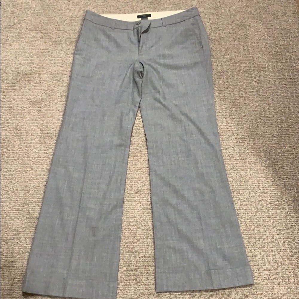 Banana Republic Light Blue Wide Leg Trousers